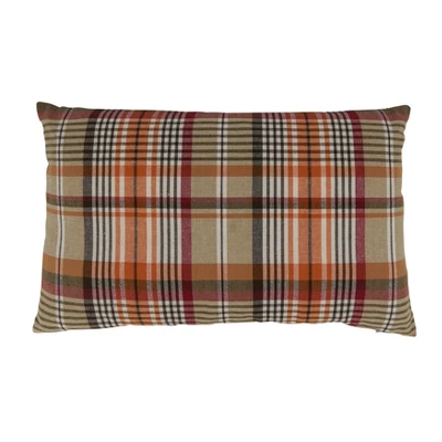 Saro Lifestyle Plaid Decorative Pillow Cover 2 Saro Lifestyle Plaid Decorative Pillow Cover - Image 2