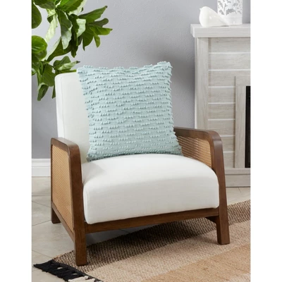 Saro Lifestyle Down-Filled Nubby Design Throw Pillow 2 Saro Lifestyle Down-Filled Nubby Design Throw Pillow - Image 2