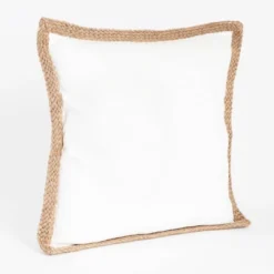 20"x20" Oversize Jute Braided Down Filled Square Throw Pillow - Saro Lifestyle 9 20"x20" Oversize Jute Braided Down Filled Square Throw Pillow - Saro Lifestyle -Winter Glow Store GUEST c54dedbf ef69 4dc5 859f 63e8059815d6