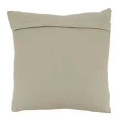 Saro Lifestyle Striped Down Filled Throw Pillow, Blue, 20" X 20"