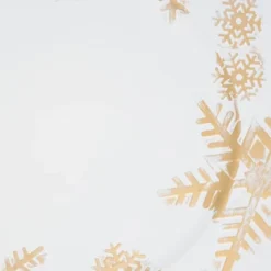 Saro Lifestyle Christmas Snowflake Charger Plate (Set Of 4) 7 Saro Lifestyle Christmas Snowflake Charger Plate (Set Of 4) -Winter Glow Store GUEST c6f09532 34c9 4bbb be6a 514802f945dd