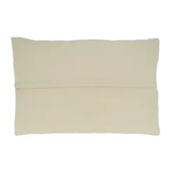 Saro Lifestyle Striped Woven Decorative Pillow Cover