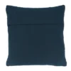 20"x20" Oversize Woven Wonder Dashed Poly Filled Square Throw Pillow Navy Blue - Saro Lifestyle