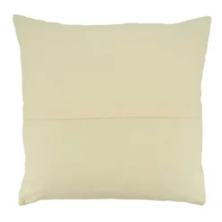 20"x20" Oversize Banded Design Square Throw Pillow Cover Natural - Saro Lifestyle