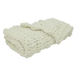 Saro Lifestyle Saro Lifestyle Chunky Knit Design Throw