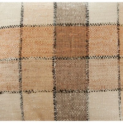 Saro Lifestyle Checkered Decorative Pillow Cover 2 Saro Lifestyle Checkered Decorative Pillow Cover - Image 2