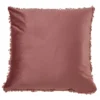18"x18" Faux Lamb Fur Poly Filled Square Throw Pillow - Saro Lifestyle
