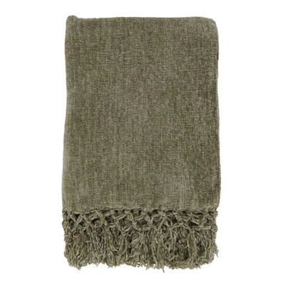 Saro Lifestyle Chenille Throw Blanket With Knotted Design 8 Saro Lifestyle Chenille Throw Blanket With Knotted Design - Image 8