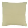 Saro Lifestyle Stripe Design Woven Throw Pillow With Poly Filling, 20", Beige