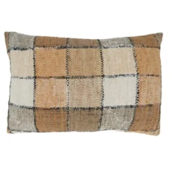 Saro Lifestyle Checkered Poly-Filled Throw Pillow 5 Saro Lifestyle Checkered Poly-Filled Throw Pillow -Winter Glow Store GUEST e03f79ce 5c2f 4e79 8586 4979de4f3511 1