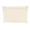Saro Lifestyle Earthy Jute Banded Outdoor Down Filled Throw Pillow, 16"x24", Beige