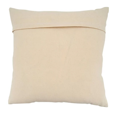 22"x22" Oversize Chevron Square Throw Pillow Cover Black - Saro Lifestyle 1 22"x22" Oversize Chevron Square Throw Pillow Cover Black - Saro Lifestyle