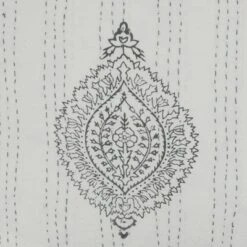 Saro Lifestyle Cotton Throw Pillow With Block Print Taj Kantha Stitch Design 4 Saro Lifestyle Cotton Throw Pillow With Block Print Taj Kantha Stitch Design -Winter Glow Store GUEST ec23db79 24ef 438f 8f6e dddc7676ce11