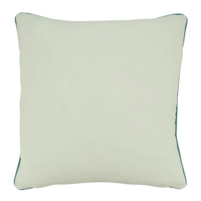 Saro Lifestyle Throw Pillow Cover With Starfish Design, 18", Multicolored 1 Saro Lifestyle Throw Pillow Cover With Starfish Design, 18", Multicolored