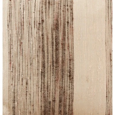 Saro Lifestyle Banded Cotton Throw Pillow With Down Filling 2 Saro Lifestyle Banded Cotton Throw Pillow With Down Filling - Image 2