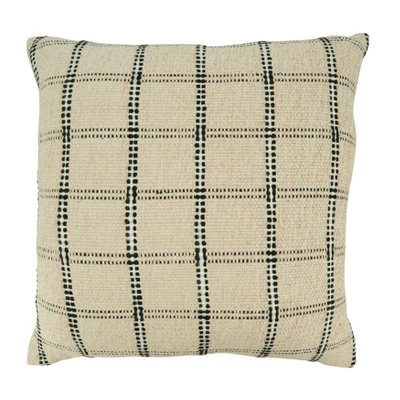 Saro Lifestyle Down-Filled Checkered Design Throw Pillow 4 Saro Lifestyle Down-Filled Checkered Design Throw Pillow - Image 4