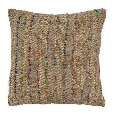 Saro Lifestyle Saro Lifestyle Thin Stripe Design Cotton Pillow Cover 4 Saro Lifestyle Saro Lifestyle Thin Stripe Design Cotton Pillow Cover - Image 4