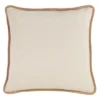 Saro Lifestyle Turkey Pillow - Down Filled, 18" Square, Natural