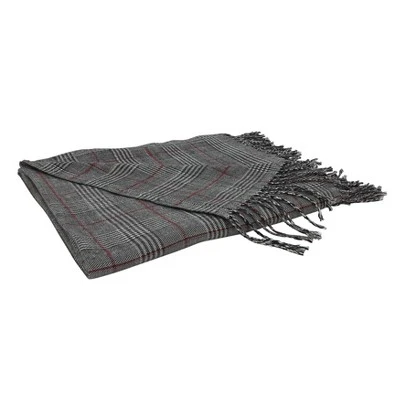 50"x60" Traditional Plaid Throw Blanket - Saro Lifestyle 2 50"x60" Traditional Plaid Throw Blanket - Saro Lifestyle - Image 2
