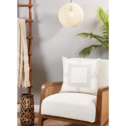 Saro Lifestyle Geometric Design Pillow Cover -Winter Glow Store GUEST f62e0012 d0e7 47f8 8cdf 5178f120e042