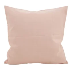 Saro Lifestyle 18"x18" Stitched Hearts Square Down Filled Throw Pillow Red