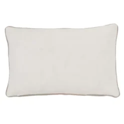 Saro Lifestyle Embroidered Flower Decorative Pillow Cover