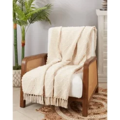 50"x60" Diamond Woven Throw Blanket With Tassel - Saro Lifestyle 8 50"x60" Diamond Woven Throw Blanket With Tassel - Saro Lifestyle -Winter Glow Store GUEST f845579c 1cae 44d8 94cd afc114ebf88c