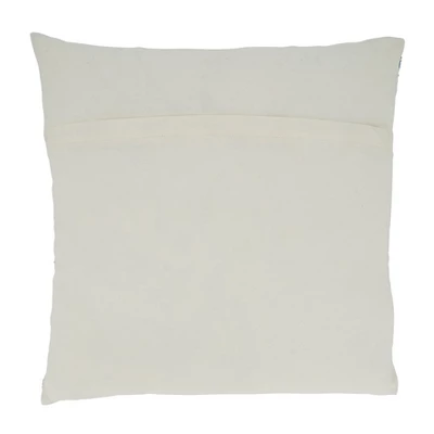 Saro Lifestyle Parakeet Decorative Pillow Cover, Multi, 20" 1 Saro Lifestyle Parakeet Decorative Pillow Cover, Multi, 20"