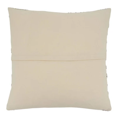 22"x22" Oversize Striped Weave Poly Filled Square Throw Pillow - Saro Lifestyle: Cotton & Acrylic, Modern Decor, Indoor Use, Zippered 1 22"x22" Oversize Striped Weave Poly Filled Square Throw Pillow - Saro Lifestyle: Cotton & Acrylic, Modern Decor, Indoor Use, Zippered