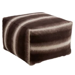 Saro Lifestyle Floor Pouf With Animal Print Faux Fur Design 9 Saro Lifestyle Floor Pouf With Animal Print Faux Fur Design -Winter Glow Store GUEST ff42475d fc9a 4367 91ac 1275a5c51353